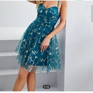 Beautiful knee-length Shein dress size medium excellent condition, never worn